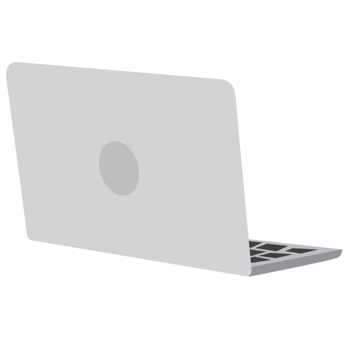 Illustration of laptop
